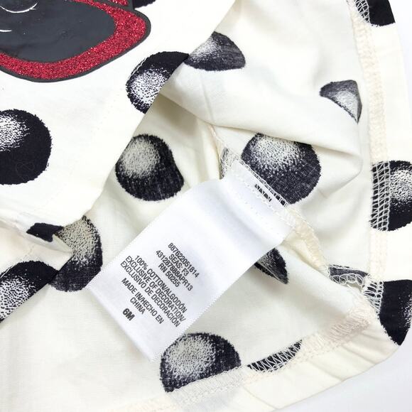 NEW Disney Baby Girl Top Blouse 6 Months Glittered Minnie Mouse Baby Girl - Picture 5 of 7